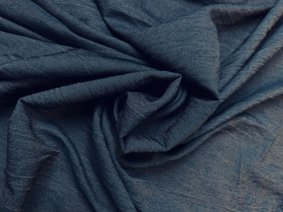 Denim Print |  Rayon Poly Blend