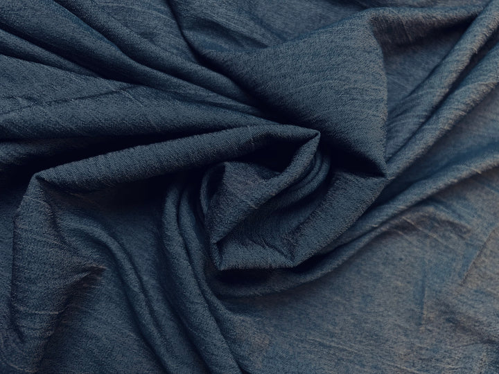 Denim Print |  Rayon Poly Blend