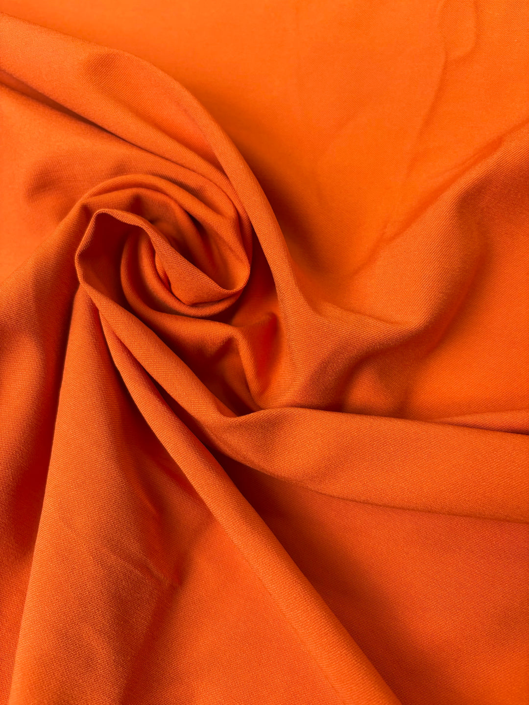 Tangerine Orange | Rayon Nylon Blend