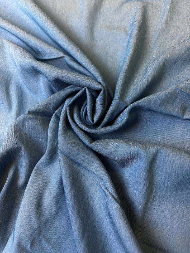 Cool Blue | Rayon Poly Blend