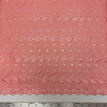Pink Floral Eyelet Embroidered Lawn | Lace