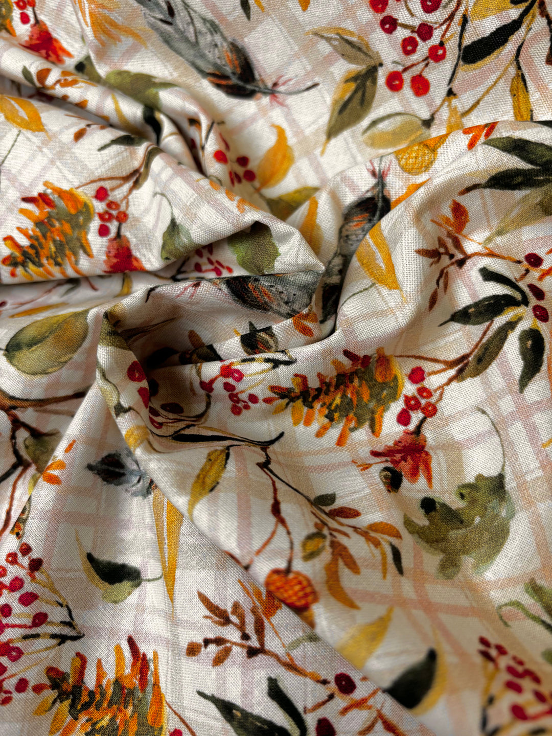 Fall Field Plaid Foliage | Quilter's Cotton