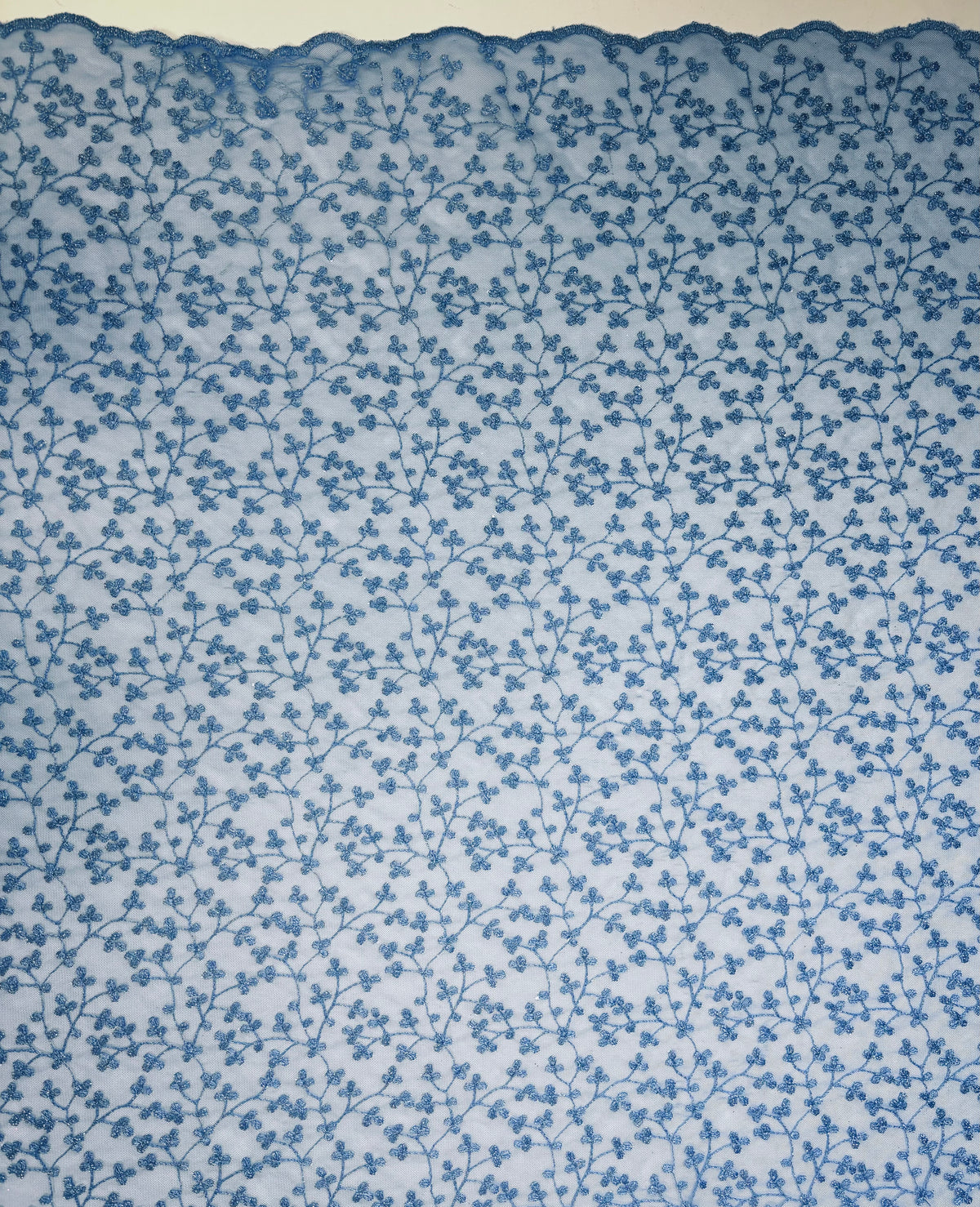 Blue Ditsy Floral | Lace