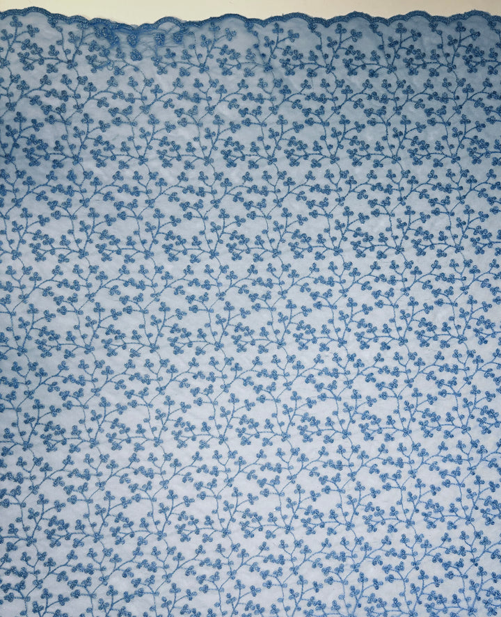Blue Ditsy Floral | Lace