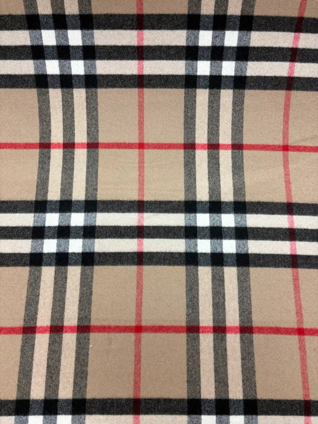 Burberry | Classic Tan Check Wool | Made in Italy