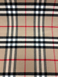 Burberry | Classic Tan Check Wool | Made in Italy