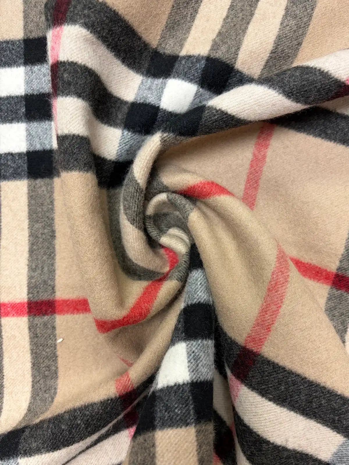 Burberry | Classic Tan Check Wool | Made in Italy