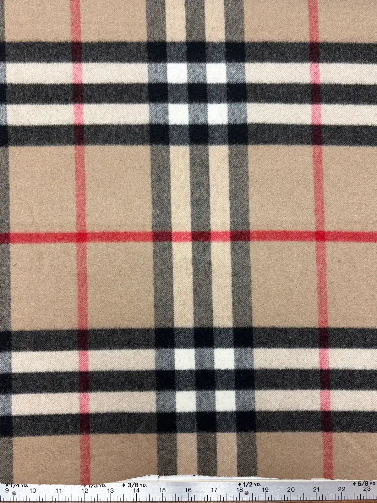 Burberry | Classic Tan Check Wool | Made in Italy