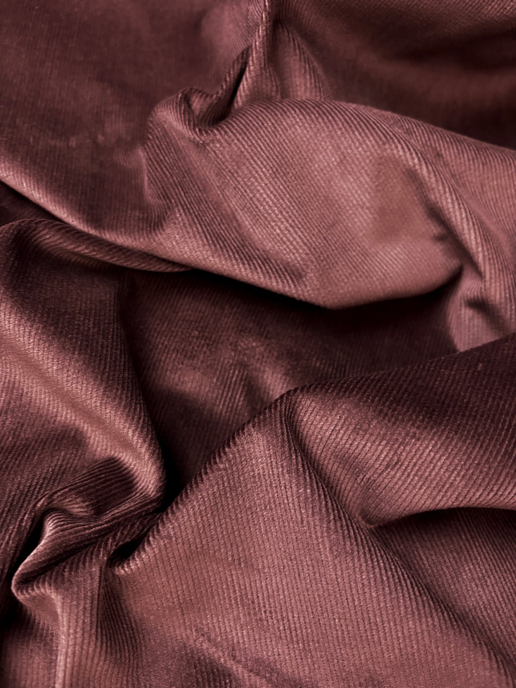 Corduroy Solid Brown | Cotton