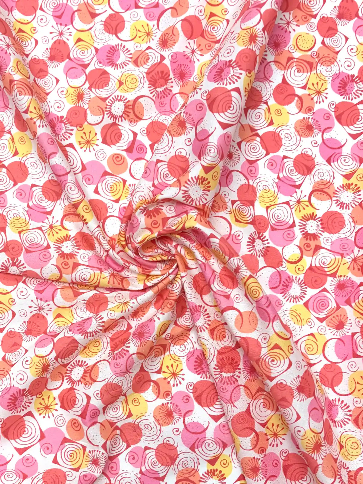 Vintage Pink Printed | Cotton Voile