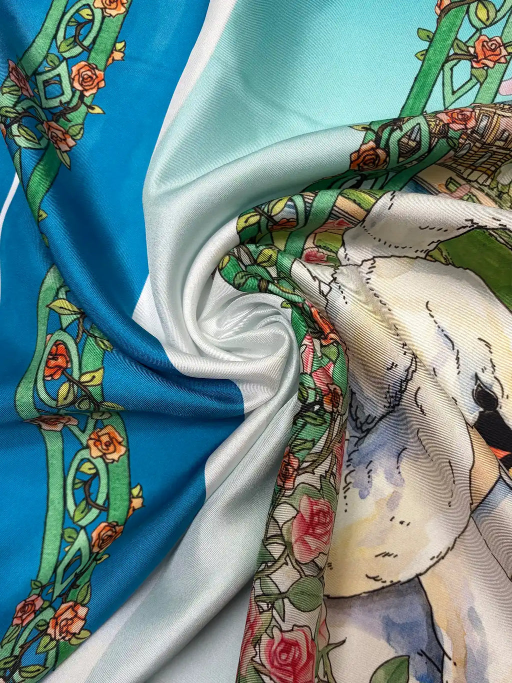 Casablanca | Silk Shirt Panel | Made in Italy