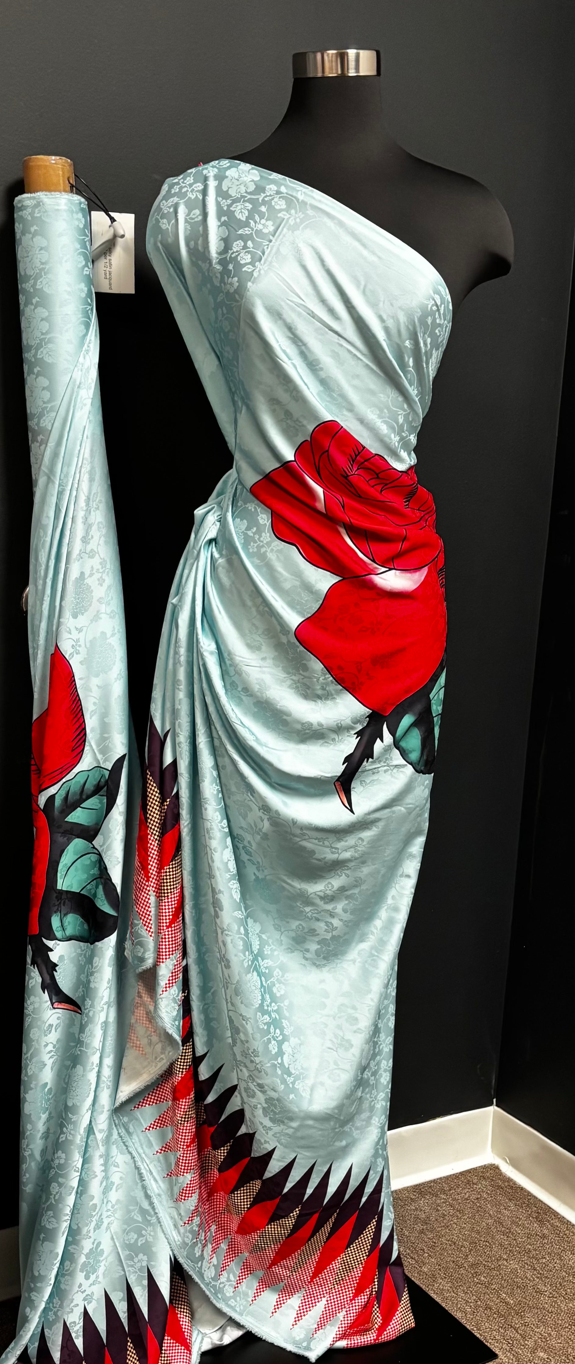 Designer Silky Satin | Jacquard