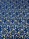 Royal Blue Floral | Lace