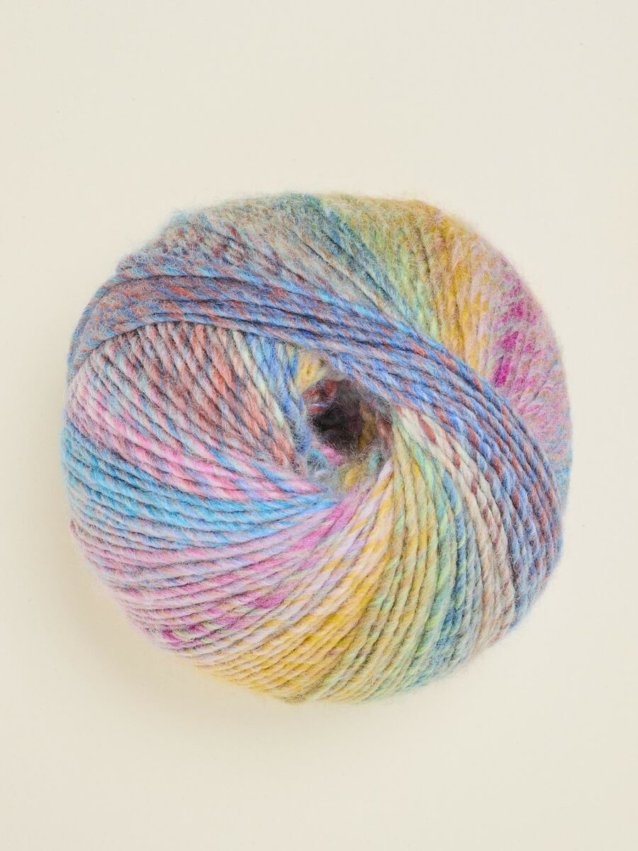 SIRDAR JEWELSPUN WITH WOOL CHUNKY, 200G SELF STRIPING YARN