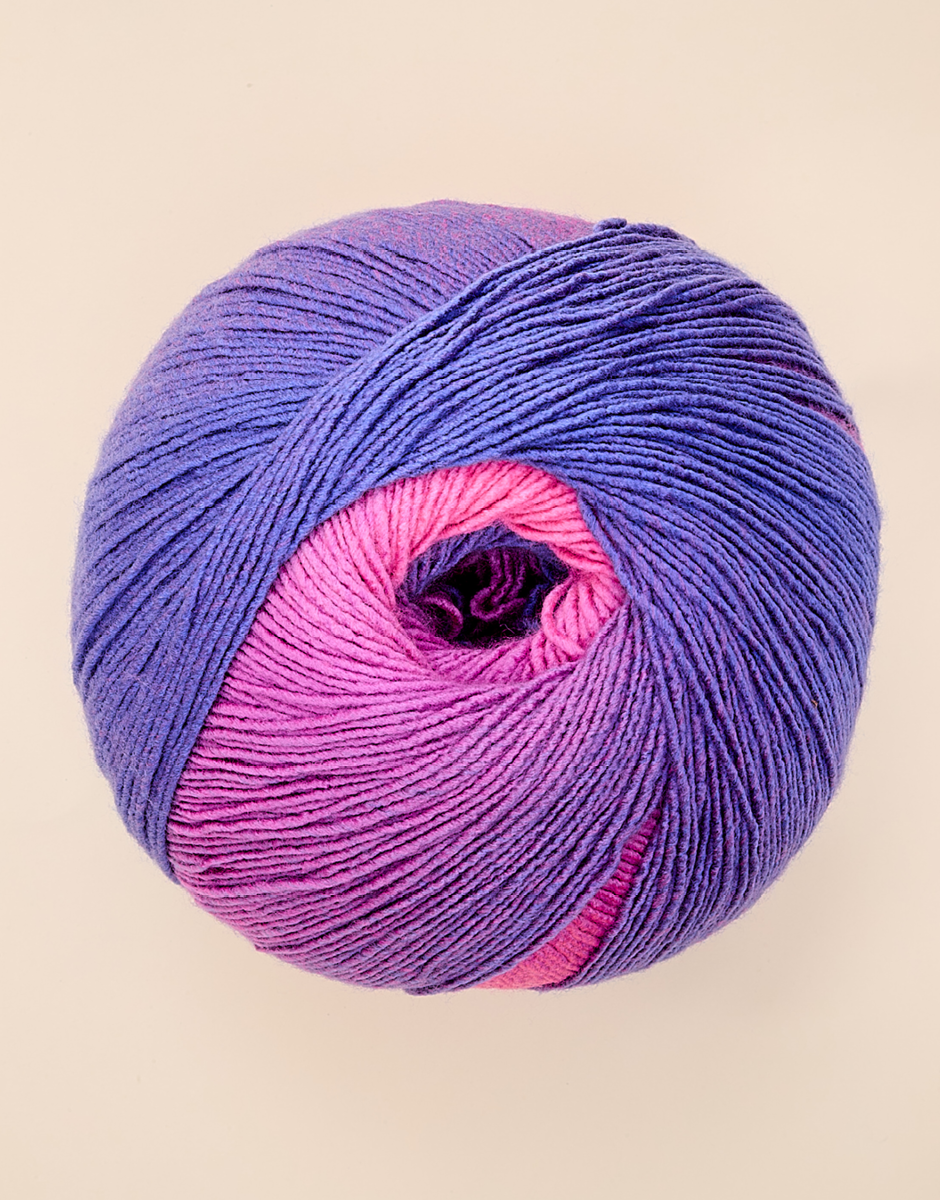 SIRDAR JEWELSPUN OMBRE ARAN, 400G SELF STRIPING YARN