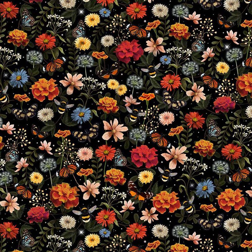 Pollinator Floral | by Katie Hennagir | Into the Wood