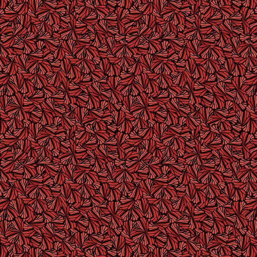 Packed Butterflies Wing in Red | by Katie Hennagir | Into the Wood