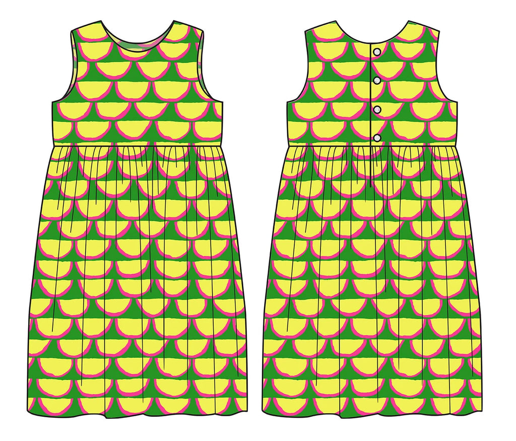 Segments - Green || Brandon Mably |  Kaffe Fassett August 2026 Collection
