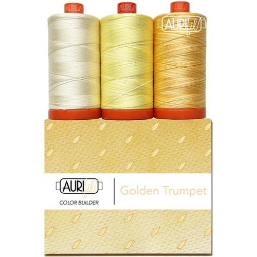 Thread | Golden Trumpet 50 wt | Color Builder | Aurifil