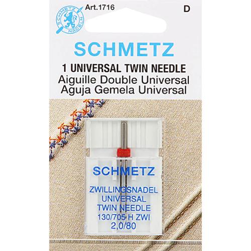 Twin Machine Needle 2.0/80  | 1 count | Schmetz
