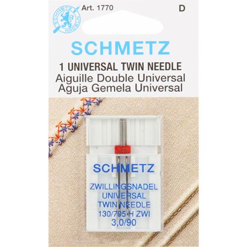 Needle 3.0/90  | 1 count | Twin Machine Needle | Schmetz