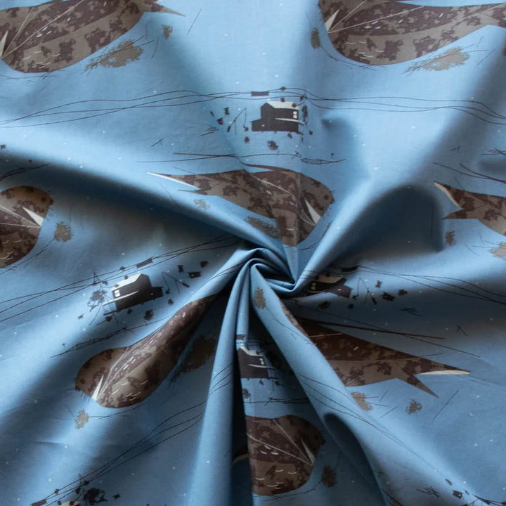 Whip Poor Will Poplin | by Charley Harper | Coastal Vol. 2