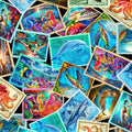 SEA LIFE STAMPS in Multi | Timeless Treasures  | Underwater Paradise