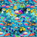 CORAL REEF FISH MICHAEL | Timeless Treasures  | Underwater Paradise
