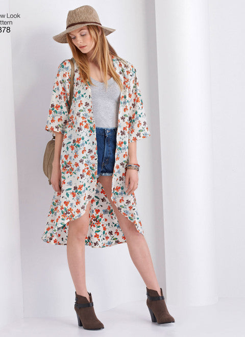 New Look 6378 Kimono Sewing Class | Wed, June 24, 12-4 PM