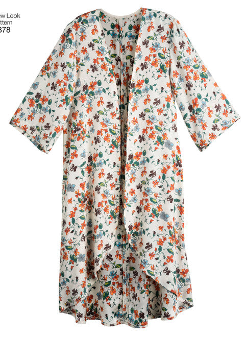 New Look 6378 Kimono Sewing Class | Wed, June 24, 12-4 PM