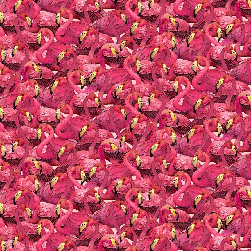 PACKED FLAMINGOS  | Paradise Found | TImeless Treasures