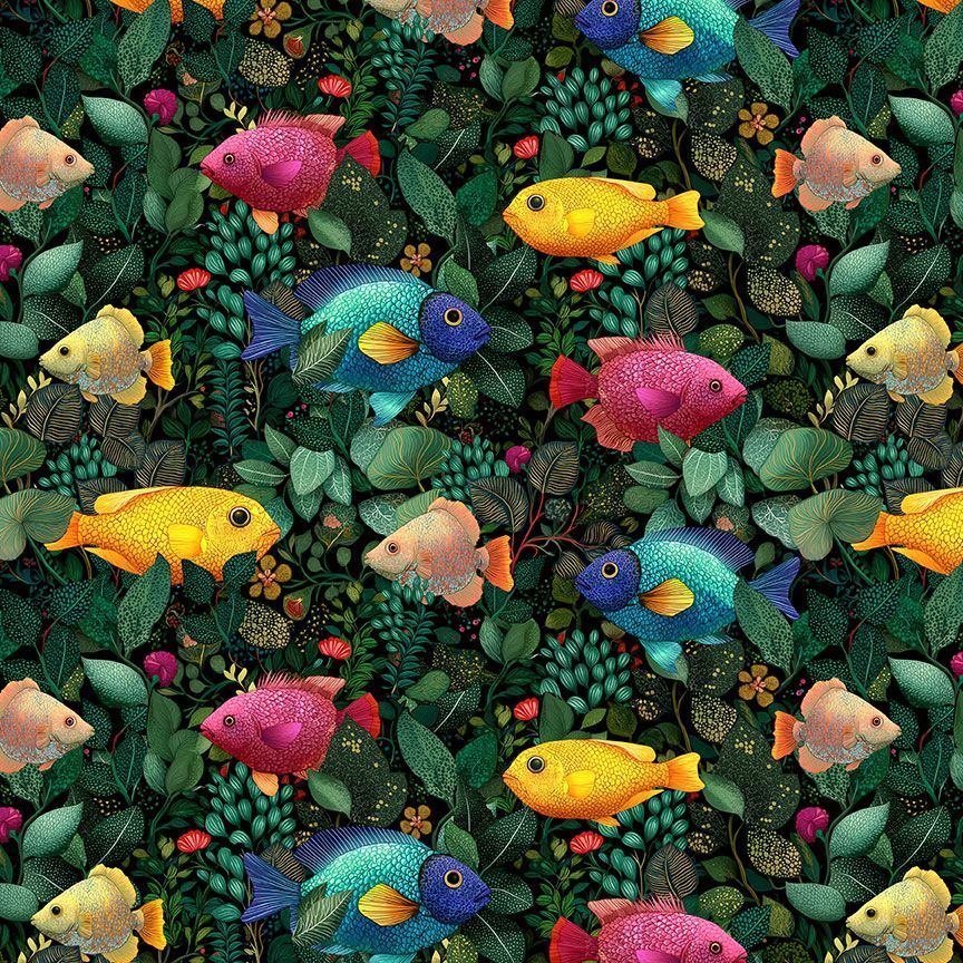TROPICAL FISH  | Paradise Found | TImeless Treasures