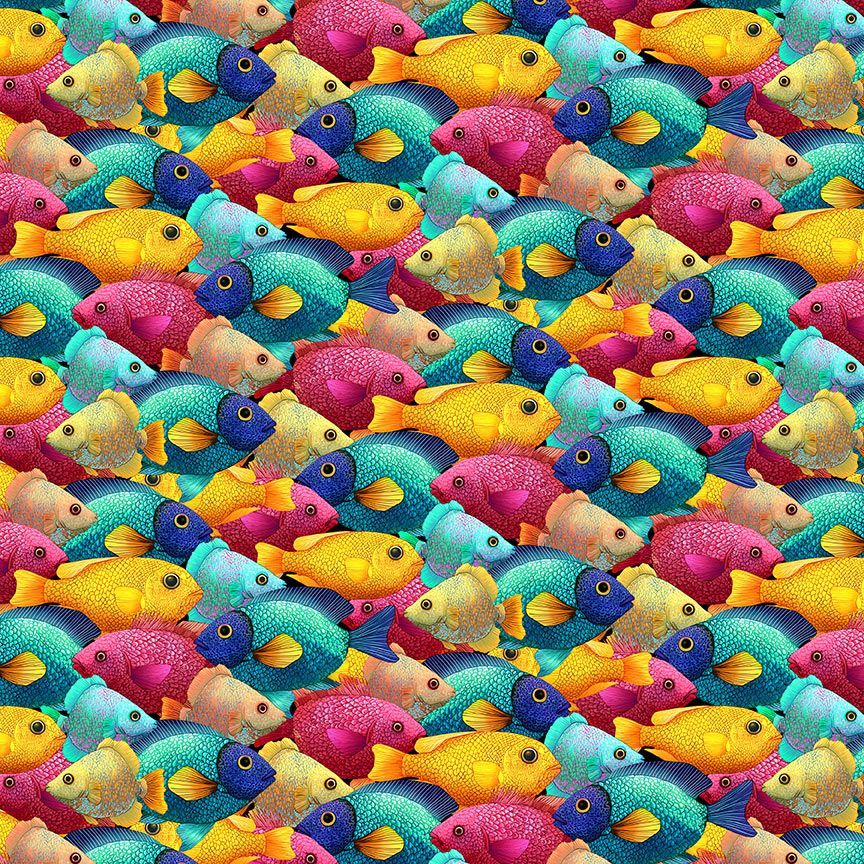 PACKED FISH | Paradise Found | TImeless Treasures