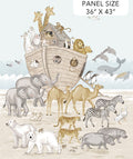 Noah Panel Pale Blue Multi| Deborah Edwards | Two by Two| Price Per panel