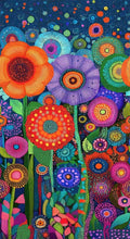 JUBILANT FLORAL PANEL 24" | Timeless Treasures | Per Panel