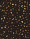 PAW PRINT in Mud | Timeless Treasures  | Dogs Rule