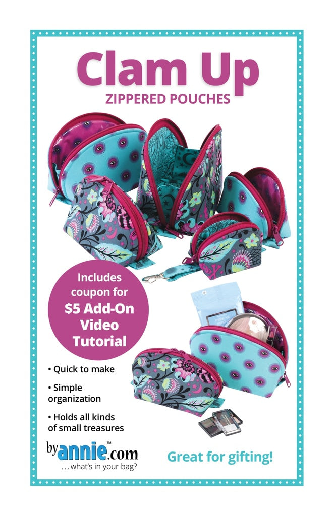Clamshell Bag Making Class | Sunday, June 21 at 12-4 PM