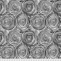 Onion Rings in Black |  Backing Fabric | by Kaffe Fassett | Stash Collection