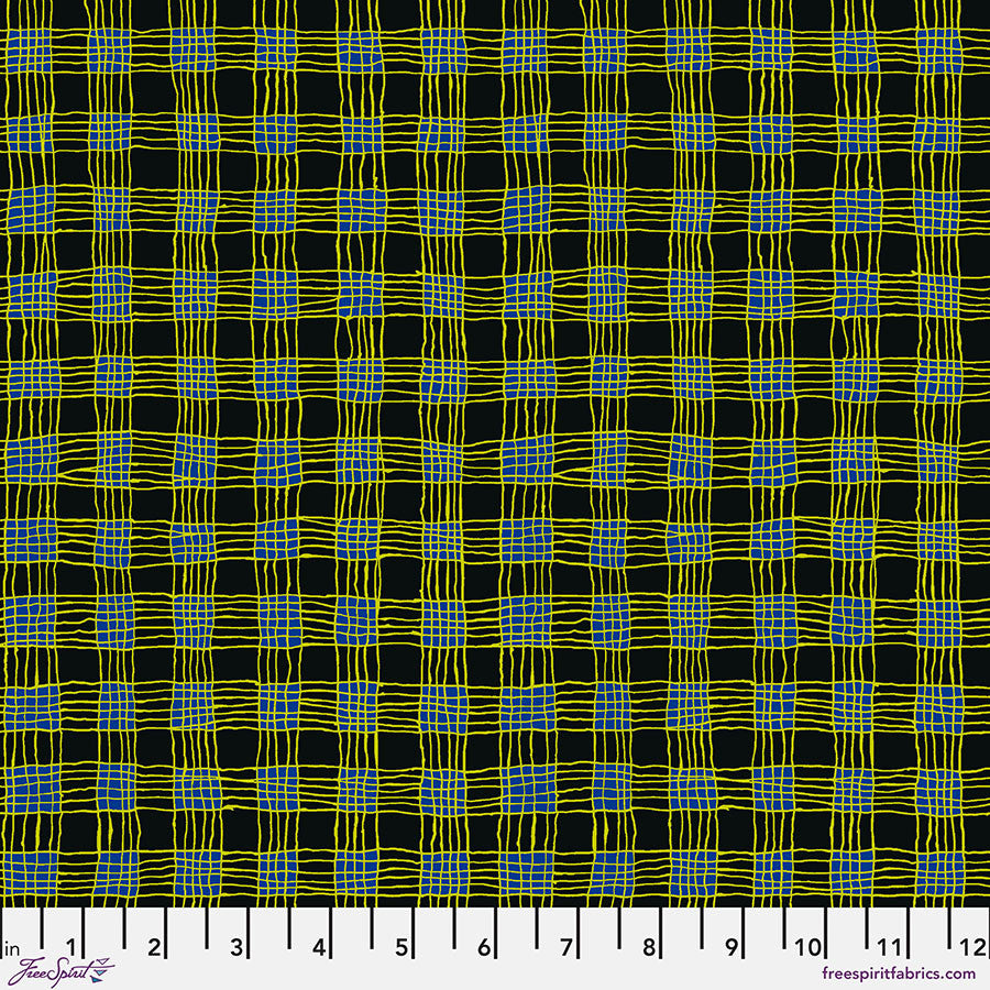 Gingham in Black | Brandon Mably | Kaffe Fassett