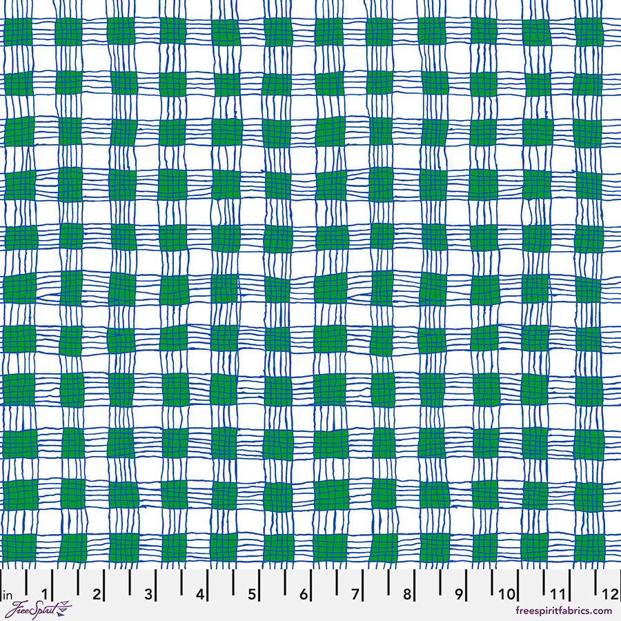 Gingham in Green | Brandon Mably | Kaffe Fassett