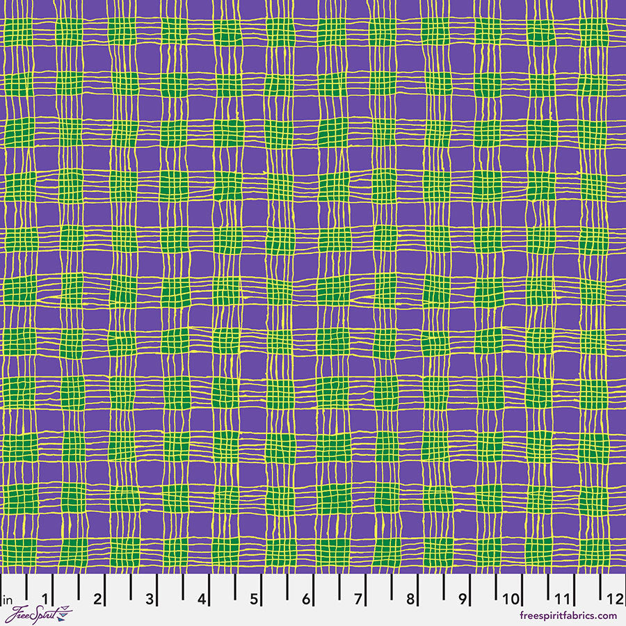 Gingham in Purple | by Kaffe Fassett |