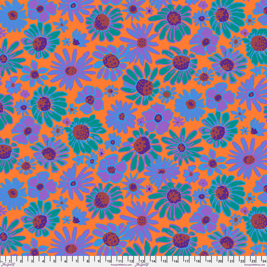 Bloomers in Orange | Brandon Mably | Kaffe Fassett