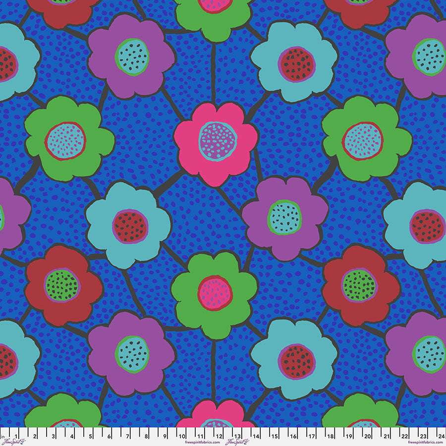 Floral Connections in Blue | by Kaffe Fassett