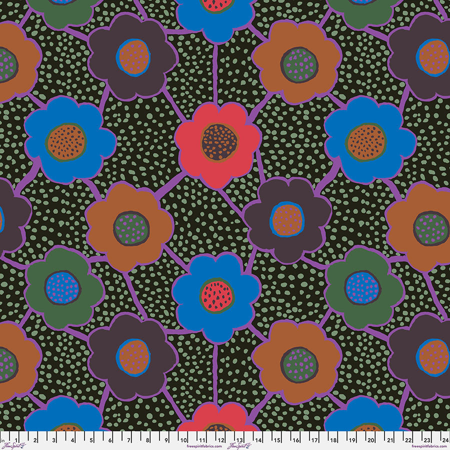 Floral Connections in Dark | by Kaffe Fassett |
