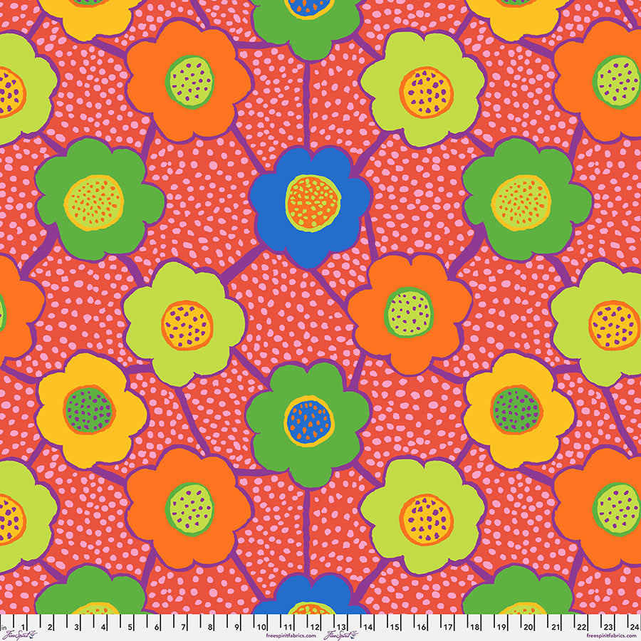 Floral Connections in Red | Kaffe Fassett |