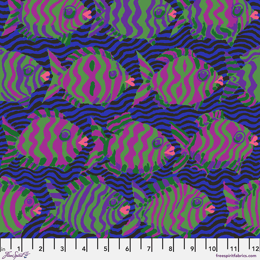Minnows in Blue | Kaffe Fassett