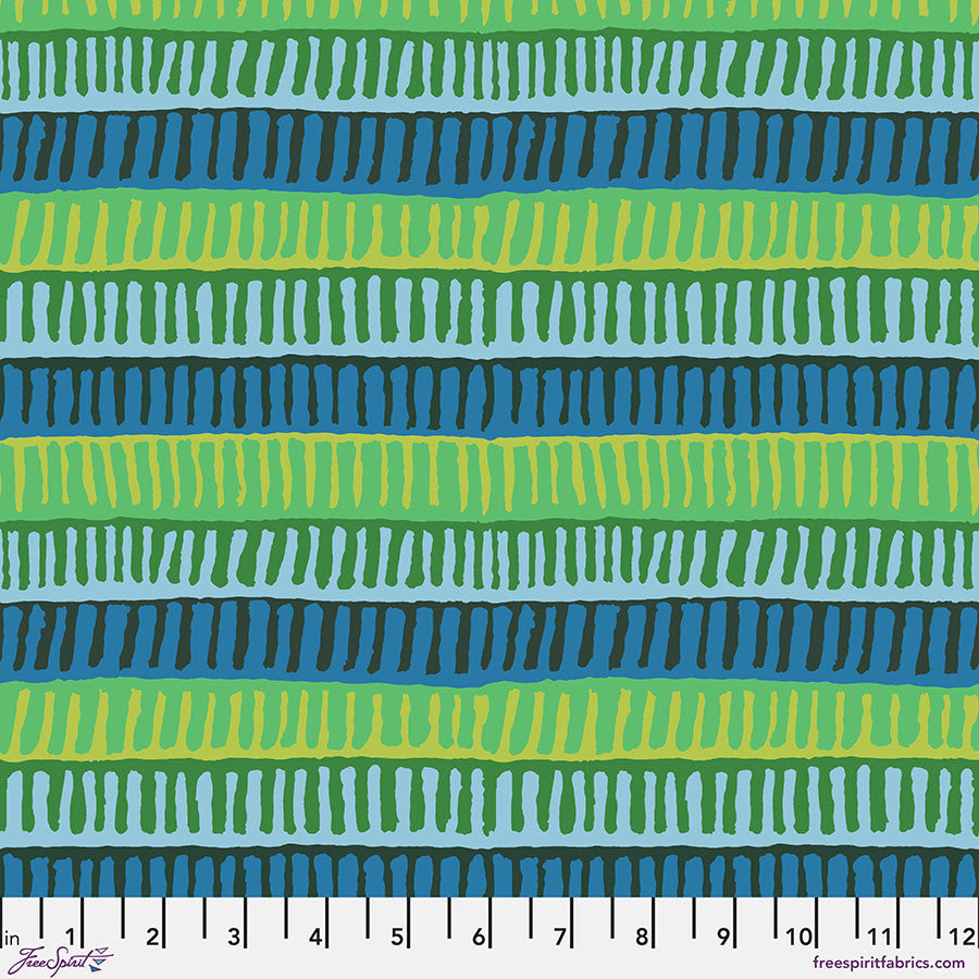 Zipper Stripe in Green | by Kaffe Fassett | August 2025