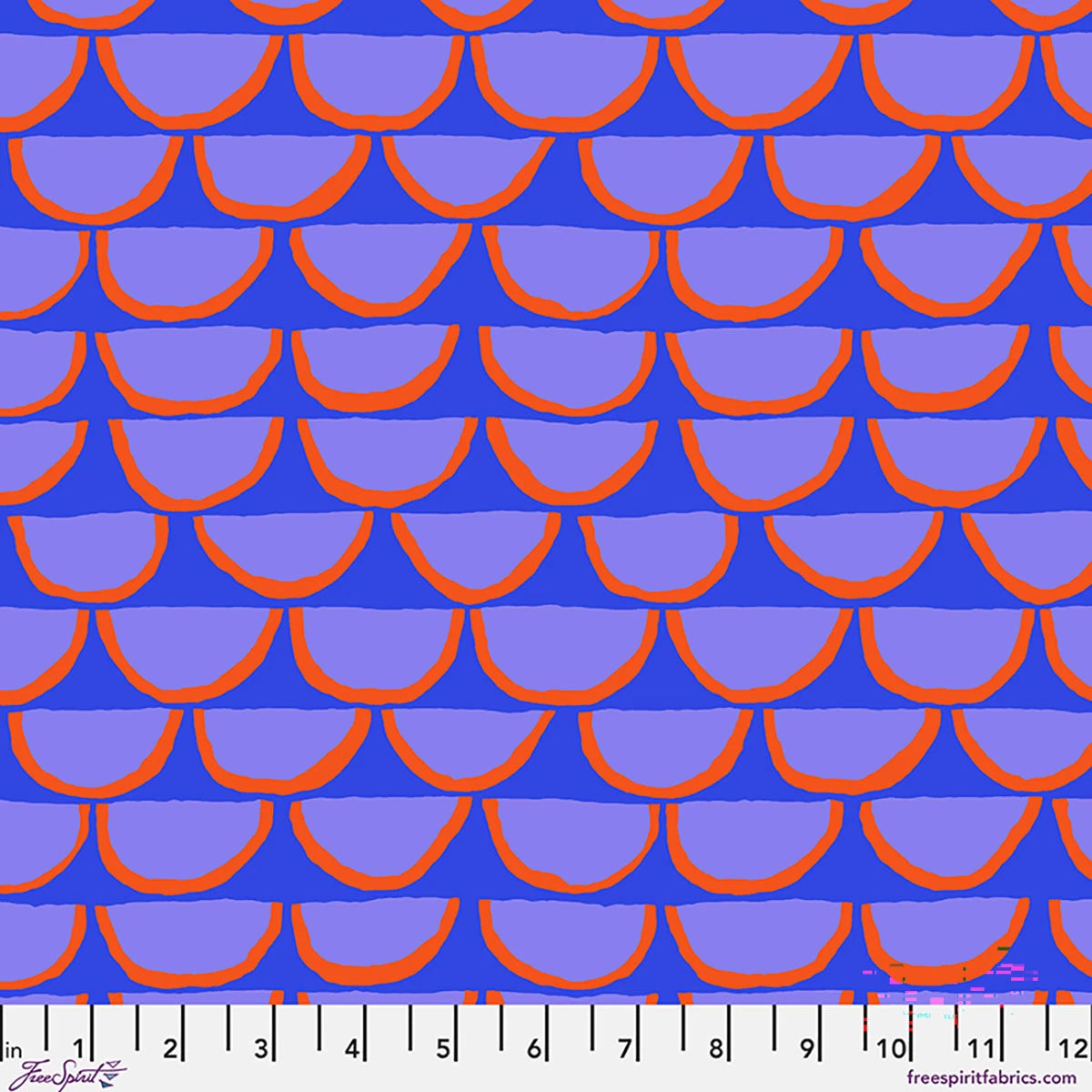 Segments - Blue || Brandon Mably |  Kaffe Fassett August 2026 Collection