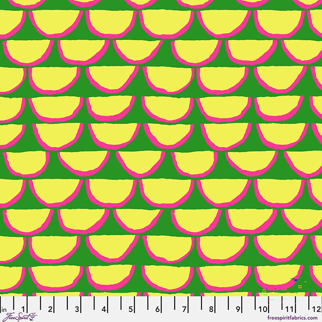 Segments - Green || Brandon Mably |  Kaffe Fassett August 2026 Collection