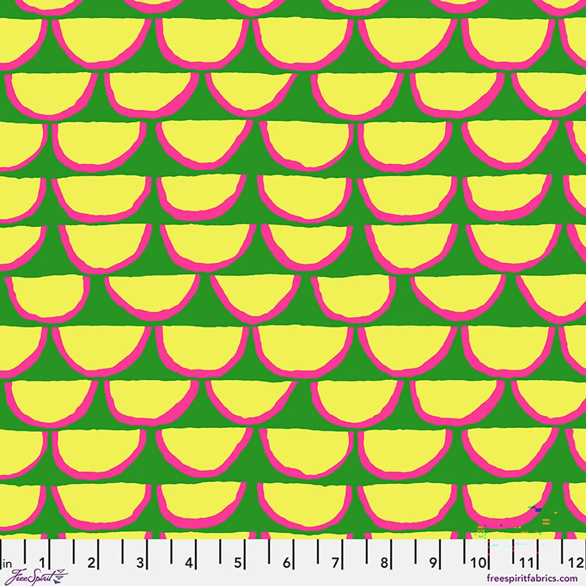 Segments - Green || Brandon Mably |  Kaffe Fassett August 2026 Collection